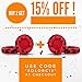 WC Extra Thick Replacement Earpads for Beats Solo 2 & 3 by Wicked Cushions - Ear Pads for Beats Solo 2 & 3 Wireless ON-Ear Headphones - Soft Leather, Luxury Memory Foam, Strong Adhesive | Red Camo