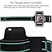 HILDA Armband Compatible iPhone 6 iPhone 6s with Sport Scratch Resistant Material Slim Light Dual Arm Size Slots Sweat Resistant Key Pocket Bluetooth Headphones Compatible Port Black