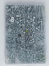 ZWFSDM 1080Pcs Phillips Pan Head Screws Nuts Washers Set M3 M4 M5 M6 view 9