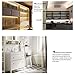 S&G Dimmable LED Under Cabinet Light Ultra Thin Under Counter Lighting 6pcs Puck Lights for Closet, 24W 1800 Lumens with UL-Listed Power Adapter