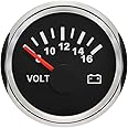 ELING Car Boat Voltmeter Volt Gauge 12V 8-16V 52mm(2") with Backlight