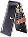 Genuine Leather Wallet for Women Credit Card Holder Wallets Zipper Purse with RFID Blocking Black