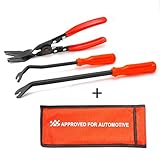 AFA Tooling (3 Pcs) Clip Plier Set and Fastener Remover - the Most Essential Panel Popper Tool