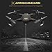 REALACC XS809HW Quadcopter Drone Wifi FPV 2.4G 4CH 6 Axis Altitude Hold Function Remote Control Drone with 720P HD 2MP Camera Drone RC Toy Foldable Drone