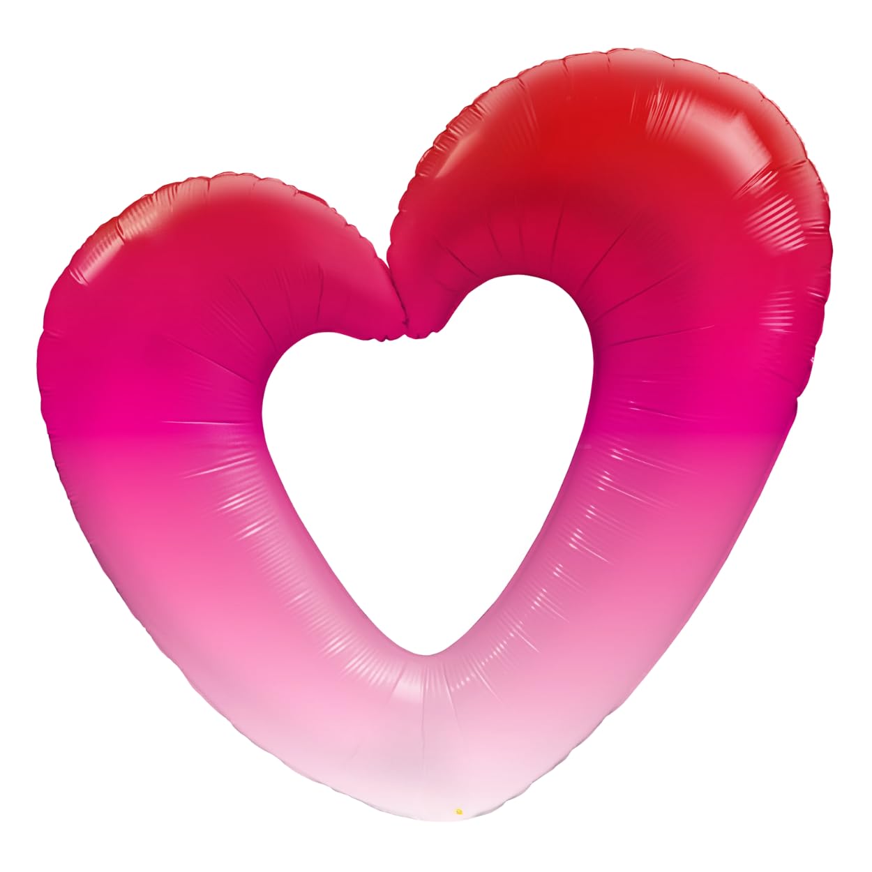 Qualatex 16650 Pink Ombre Heart 42" Shape Foil Balloon