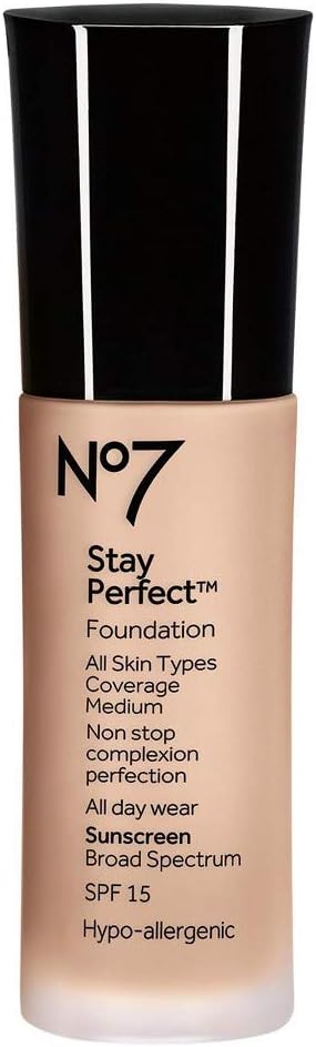 No7 Stay Perfect Foundation Cool Vanilla Boots Brand New 24 Hour Wear