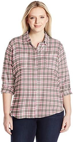 lee riders flannel shirts plus size