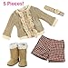 Adora Amazing Girls 18 Doll Clothes Trendy Preppy (Amazon Exclusive)