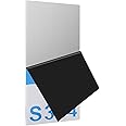 CKVIHAV 304 Stainless Steel Sheets Metal 6" x 12" x 1/8" (3.40MM) Inch 304 Stainless Steel Plates 10 Gauge Stainless Steel Shim Stock Plates Metal Sheets for Crafting, Stovetop, Snow Frosted Surface