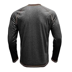 Men's Fashion Henley Shirts Classic Short/Long