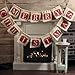 Factory Direct Craft 100% Natural Jute Burlap Merry Christmas Garlands for Holiday Decor, Displaying and Embellishing