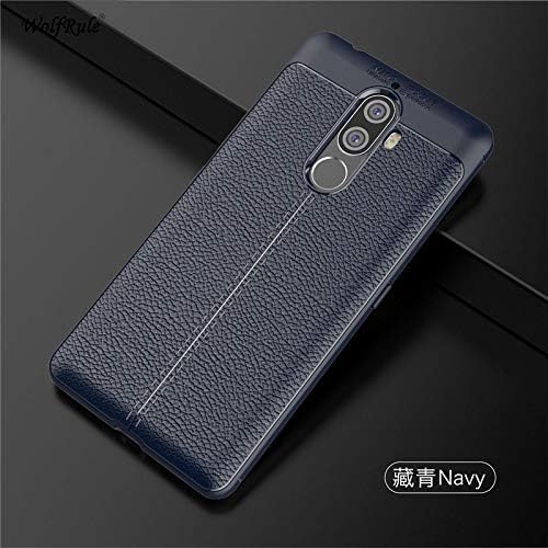 Lenovo K8 Note Case Lenovo K8 Note Cover Shockproof Luxury Leather TPU Case for Lenovo Vibe K8 Note Fundas 5.5"-Blue