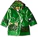 Kidorable Green Frog PU All-Weather Raincoat for Boys With Fun Frog Mouth Pocket
