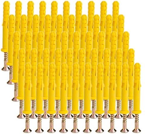 セルフタッピングねじ 永遠の定番モデル 50パック拡張カラムアンカー 家族用フォトフレームトランキングソケットデバイス固定用