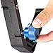 Neewer 15mm C-Shape Support Mount Bracket+Top Rubber Handle Grip for DSLR Camera/DV Support System Shoulder Rig,Can Mount LED Light Microphone,for Photography,Videography,Movie Film Making
