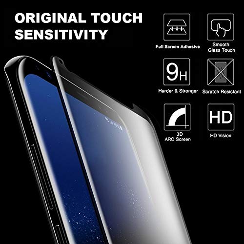 Galaxy Note 9 Screen Protector, (2-Pack) Tempered Glass Screen Protector [Force Resistant up to 11 pounds] [Full Screen Coverage] [Case Friendly] for Samsung Note 9 (Released in 2018) - Thumbnail 5