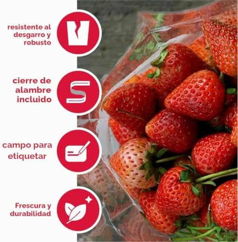 , Bolsas para congelación de 6 litros, 20 unidades, transparentes — foto 2 de 4