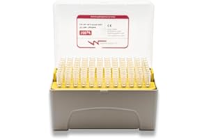 Marathon LS 100 μL Pipette Tips, Pack of 20 Racks (1920 Tips), Universal Sterile Pipette Filter Tips 100 μL, RNase/DNase-Free, Non-Pyrogenic, Low-Retention, Disposable, 96 Tips Per Rack