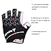 Men Bicycle Gloves Half Finger Gel Padded Breathable Sports Bicycle Gloves