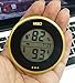 Mieo® Digital Hygrometer Thermometer with Calibration and Touch Memory Checking Button as a Recorder for Humidor/Wine Cooler/Pet House or Instrument Case SH104MT with Clock