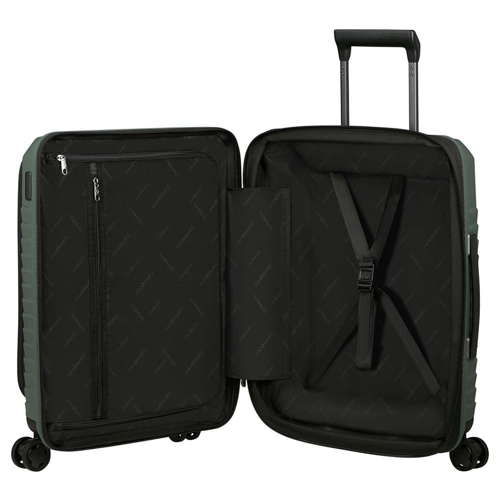 Samsonite Intuo - Spinner S, Erweiterbarer Handgepäck, 55 cm, 42/48 L, Grün (Olive Green) 6