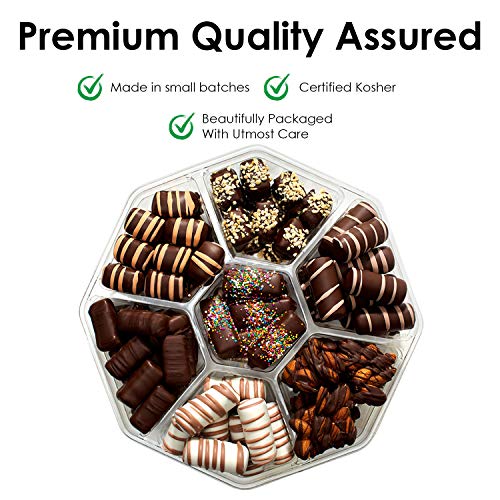 image for Fames Chocolates Dark Chocolate Valentine's Gift Box - Handcrafted Cho