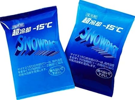 Amazon 保冷剤 スノーパック 超冷却 マイナス15 300入 65mm 100mm 再使用可 Oriki 除湿剤 乾燥剤