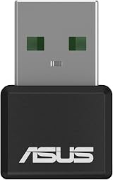 ASUS AX1800 Dual Band WiFi 6 USB Adapter 802.11ax WPA3 5GHz USB-AX55 Nano view 2