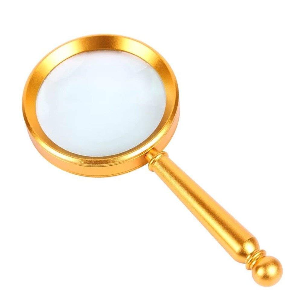 RAUGAJ Magnifiers,Handheld 10X Magnifying Glass Hd