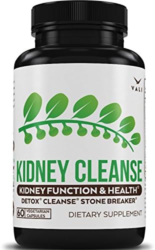 Kidney Cleanse Supplement with Chanca Piedra - Natural Detox Support Formula for Kidney Flush & Detox, Function & Health, Premium Stone Breaker & Dissolver with Organic Cranberry, 60 Veggie Capsules