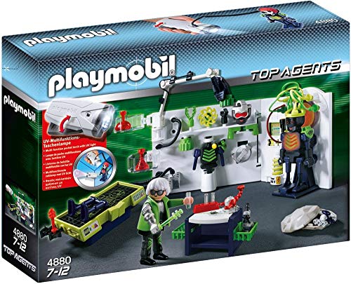 PLAYMOBIL® 4880 - Robo-Gangster Labor mit Multifunktionstaschenlampe – Bild 4