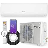 DELLA 18000 BTU Wifi Enabled Mini Split AC 21 SEER2
