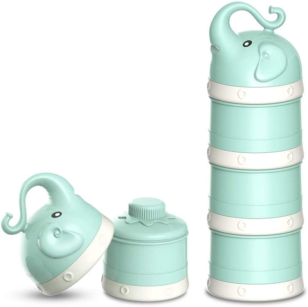 Buy Excefore Formula Dispenser, Stackable Portable 3 Compartments Milk