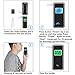 Breathalyzer Anntoo Professional Grade Portable Digital Alcohol Tester with 5 Mouthpieces for Personal Use - Gray