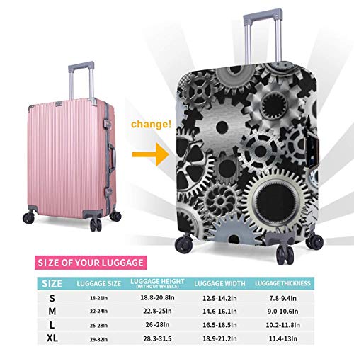 image for YongColer Travel Luggage Suitcase Protector Luggage Case - Mechanical 