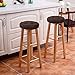 baibu Bar Stool Cushions, Super Breathable Round Bar Stool Cover Seat Cushion Brown 12