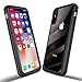 iPhone X Case, iPhone 10 Case, Apple iPhone X Premium TPU Hard PC Clear Back Wireless Charging Shock Absorbing Case for Apple iPhone X / iPhone 10 5.8 inch (2017 Release) Matte Black by DAUPIN