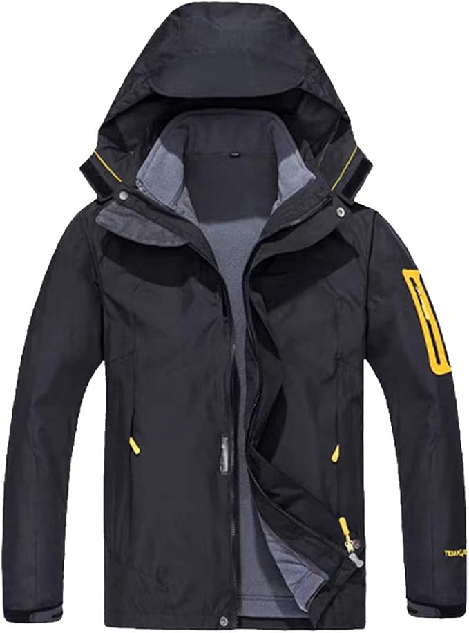JACKET Men's with Fleece liner Waterproof windproof Scratch resistant