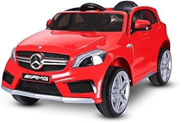 LT 866 Coche eléctrico MERCEDES-BENZ A45 AMG monoplaza 12V ...