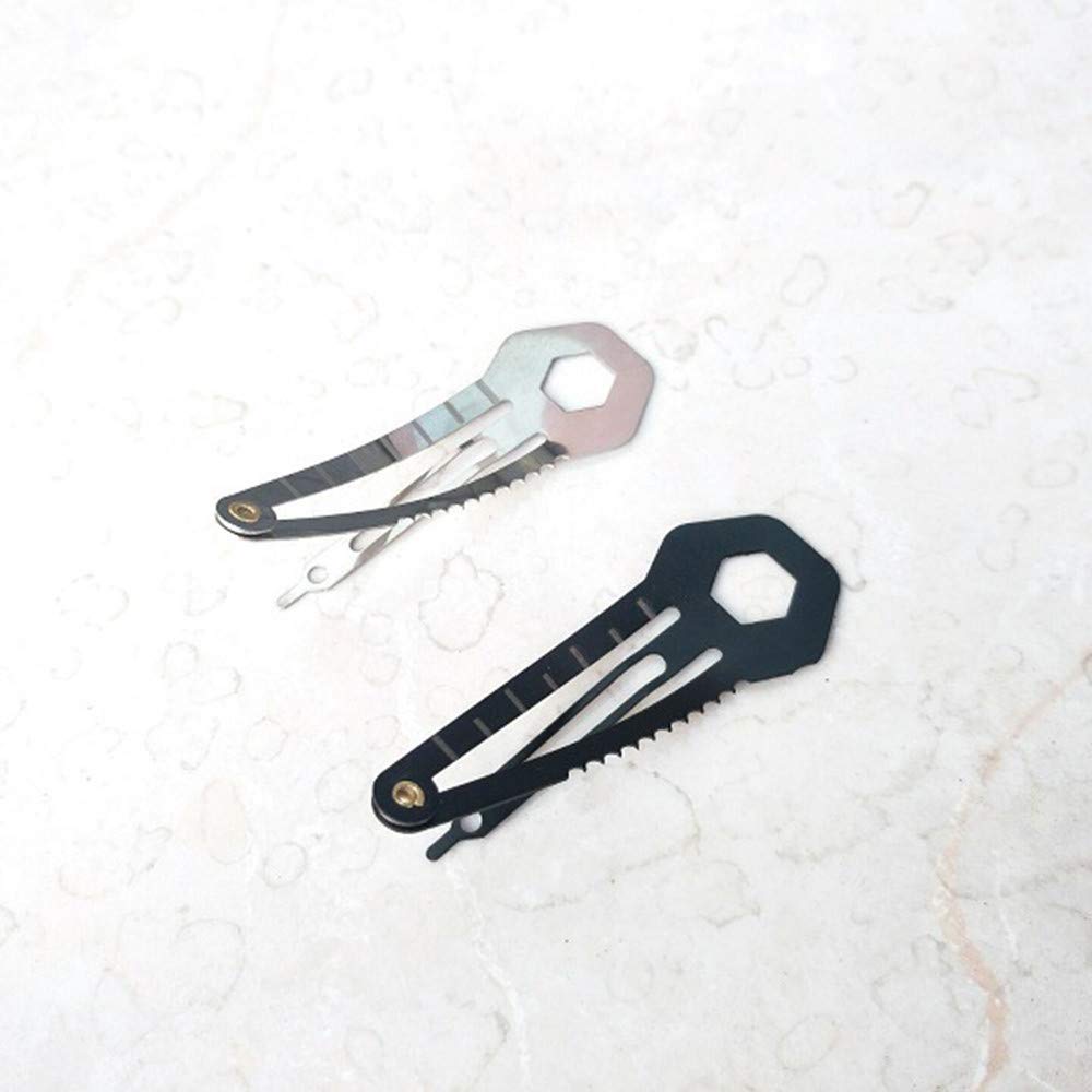 Tactical Hair Clips Multi Function Bottle Opener Screwdriver Box Cutter Serrated Edge Stainless Steel Women Self Defense Tool Survival Kit Set Of 2 Mini Multifunction Barrette Buy Online In Aruba At Aruba Desertcart Com Productid