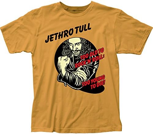 Jethro Tull - Too Young To Die - Adult T-Shirt - Large