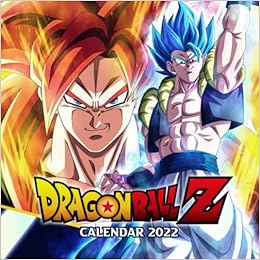 Amazon Com Dragon Ball Z Calendar 22 Adventure Anime November 21 December 22 Squared Monthly Calendar Mini Planner With Character Photos Gift For Family Collage Friends Swift K Books