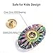 Opard Tri Rainbow Fidget Spinner Thor Colorful for Child and Adult (Zinc Alloy Thor Oval)