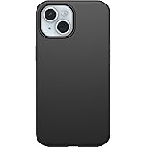 OtterBox iPhone 16e, 15, 14, & 13 Symmetry Series Case - Black, Snaps to MagSafe, Ultra-Sleek, Raised Edges Protect Camera & Screen