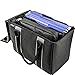 AutoExec AUE14104 Black Mini File Tote Organizer with one Hanging File Holder