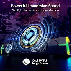 Fishcovers Bluetooth Computer Speakers for PC