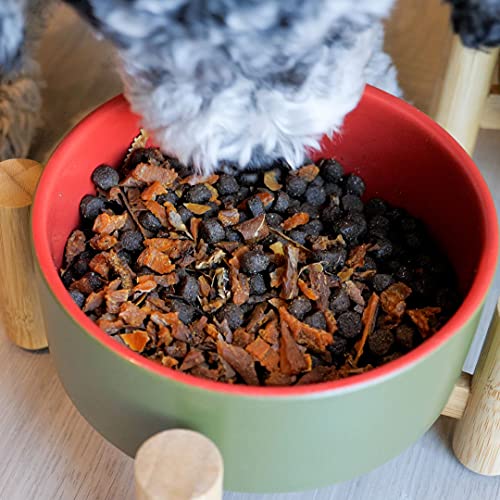 BRUTUS & BARNABY Dog Food Toppers for Picky Eaters All Natural, Vegan Sweet Potato Kibble