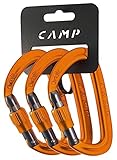 CAMP Orbit Lock Carabiner 3 Pack - Orange