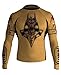 Raven Fightwear Men's Anubis MMA BJJ Long Sleeve Rash Guard X-Large