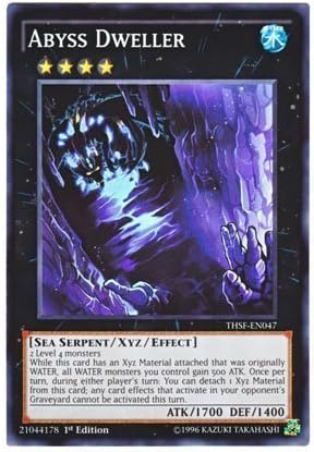 Amazon 遊戯王 英語版 Thsf En047 Abyss Dweller 深淵に潜む者 スーパーレア 1st Edition トレカ 通販 Amazon 遊戯王 英語版 Thsf En047 Abyss Dweller 深淵に潜む者 スーパーレア 1st Edition トレカ 通販